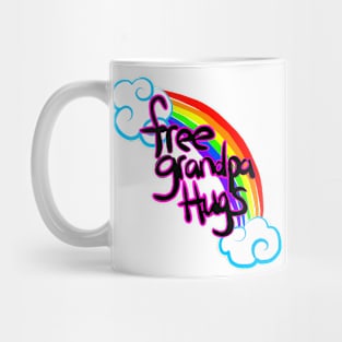 Free Grandpa Hugs Mug